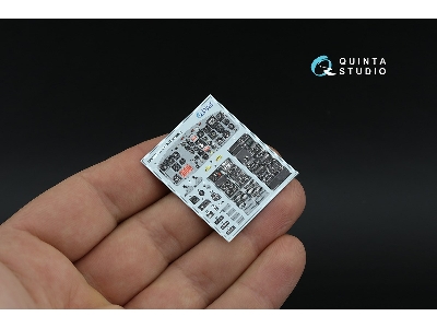 Uh-1b 3d-printed & Coloured Interior On Decal Paper (Trumpeter) (Small Version) - zdjęcie 2