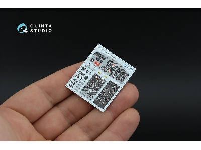 Uh-1b 3d-printed & Coloured Interior On Decal Paper (Trumpeter) (Small Version) - zdjęcie 4