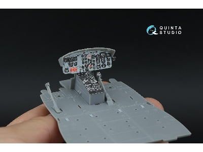 Uh-1b 3d-printed & Coloured Interior On Decal Paper (Trumpeter) (Small Version) - zdjęcie 8