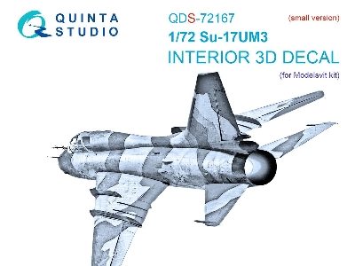 Su-17um3 3d-printed & Coloured Interior On Decal Paper (Modelsvit) (Small Version) - zdjęcie 1