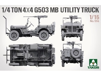 1/4 Ton 4x4 G503 Mb Utility Truck - zdjęcie 4