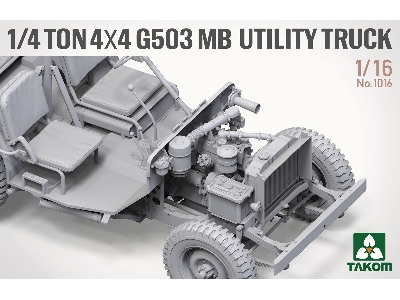 1/4 Ton 4x4 G503 Mb Utility Truck - zdjęcie 5