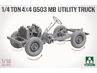 1/4 Ton 4x4 G503 Mb Utility Truck - zdjęcie 6