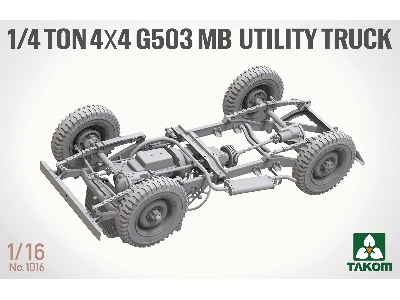 1/4 Ton 4x4 G503 Mb Utility Truck - zdjęcie 7