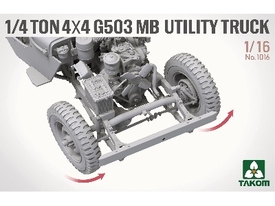 1/4 Ton 4x4 G503 Mb Utility Truck - zdjęcie 8
