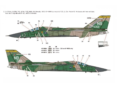 General Dynamics F-111 A - Vietnam War - zdjęcie 4