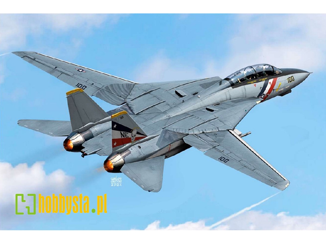 Grumman F-14 D Tomcat - "vf-2 Bounty Hunters" Fighter Aircraft - zdjęcie 1