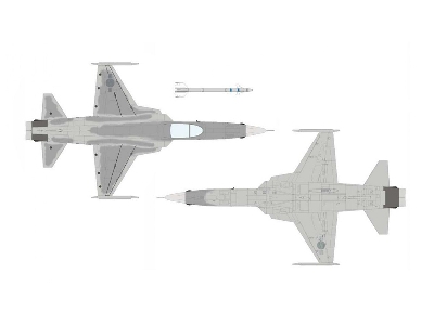 Northrop Kf-5e Tiger Ii Fighter In Rokaf Service (Ca.1980s - Present) - zdjęcie 4