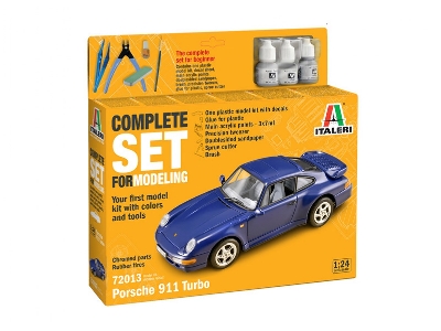 Porsche 911 z farbami i klejem - zdjęcie 1