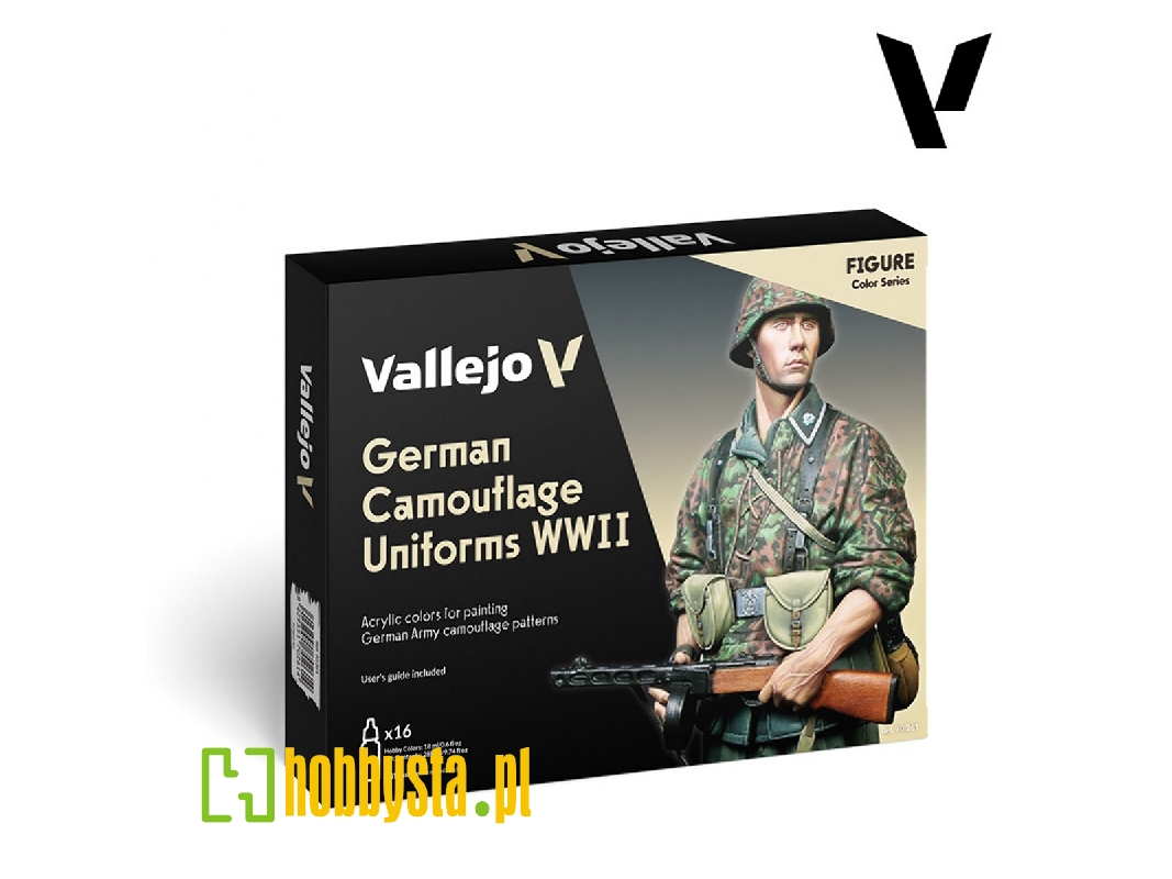 70261 Figure Color Series German Camouflage Uniforms Wwii (16pcs) - zdjęcie 1 70261 Figure Color Series German Camouflage Uniforms Wwii (16pcs) - zdjęcie 1