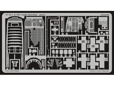  F-15C interior 1/48 - Academy Minicraft - blaszki - zdjęcie 3