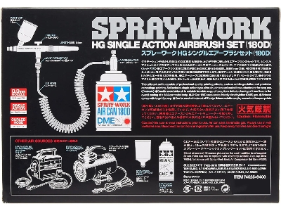 Hg Single Airbrush Set 180d - zdjęcie 3