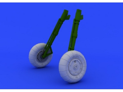 Bf 109G-10 wheels 1/48 - Eduard - zdjęcie 1