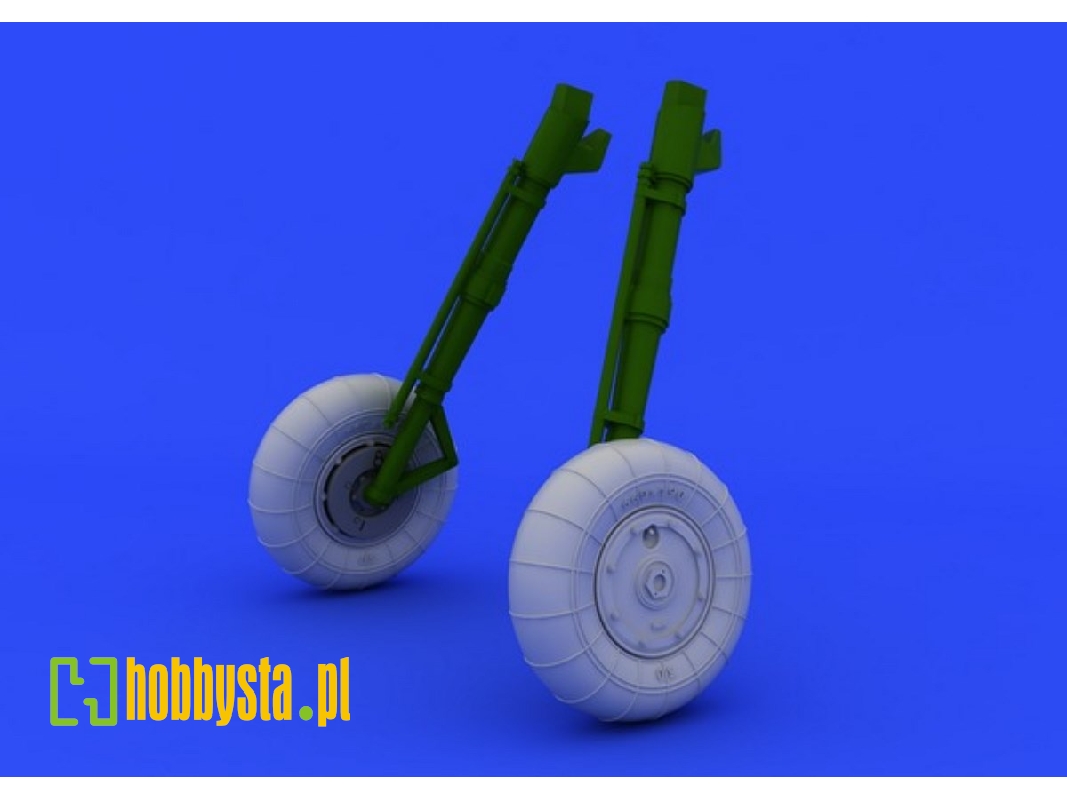 Bf 109G-10 wheels 1/48 - Eduard - zdjęcie 1