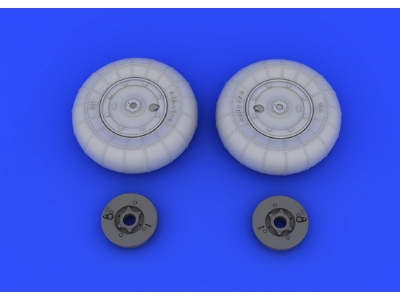 Bf 109G-10 wheels 1/48 - Eduard - zdjęcie 5
