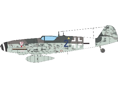 Bf 109g-10 Erla - The Profipack Edition - zdjęcie 3