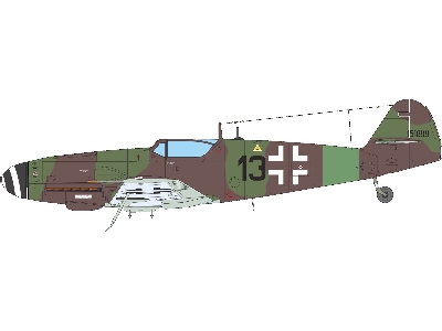 Bf 109g-10 Erla - The Profipack Edition - zdjęcie 4