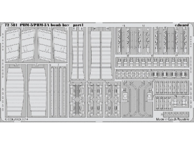PBM-5/ PBM-5A bomb bay 1/72 - Minicraft - zdjęcie 1