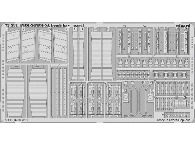 PBM-5/ PBM-5A bomb bay 1/72 - Minicraft - zdjęcie 2