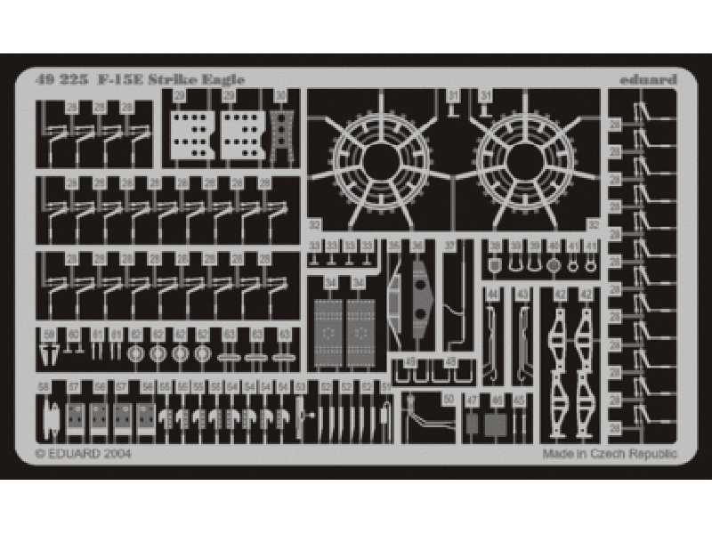 F-15E 1/48 - Monogram - blaszki - zdjęcie 1 F-15E 1/48 - Monogram - blaszki - zdjęcie 1