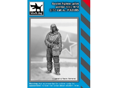 Soviet Fighter Pilot, Winter Ww2 No.3 - zdjęcie 1