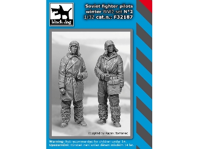 Soviet Fighter Pilots, Winter Ww2 Set No.2 - zdjęcie 1