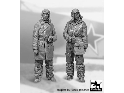 Soviet Fighter Pilots, Winter Ww2 Set No.2 - zdjęcie 2