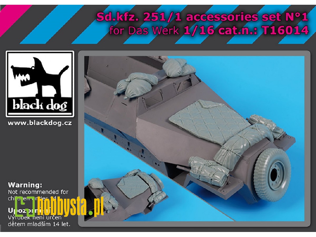 Sd.Kfz. 251/1 Accessories Set No.1 (For Das Werk) - zdjęcie 1