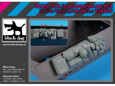 Sd.Kfz. 251/1 Accessories Set No.2 (For Das Werk) - zdjęcie 1