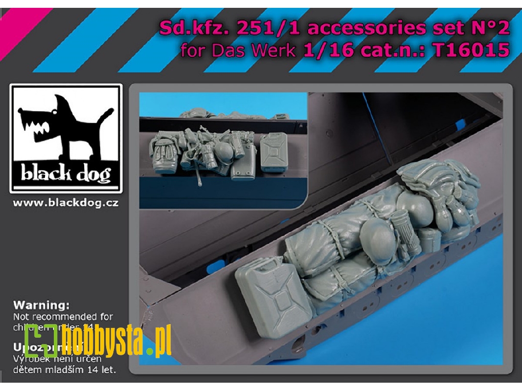 Sd.Kfz. 251/1 Accessories Set No.2 (For Das Werk) - zdjęcie 1