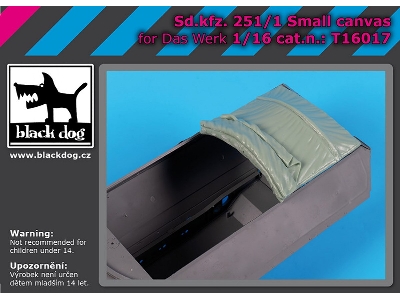 Sd.Kfz 251/1 Small Canvas (For Das Werk) - zdjęcie 1