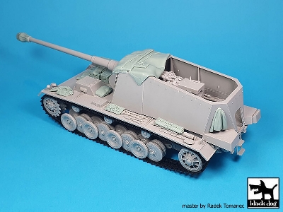 German 12,8cm Sturer Emil Accessories Set (For Trumpeter) - zdjęcie 3