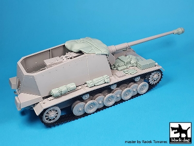 German 12,8cm Sturer Emil Accessories Set (For Trumpeter) - zdjęcie 5