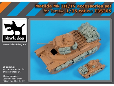 Matilda Mk Iii/Iv Accessories Set (For Tamiya) - zdjęcie 1