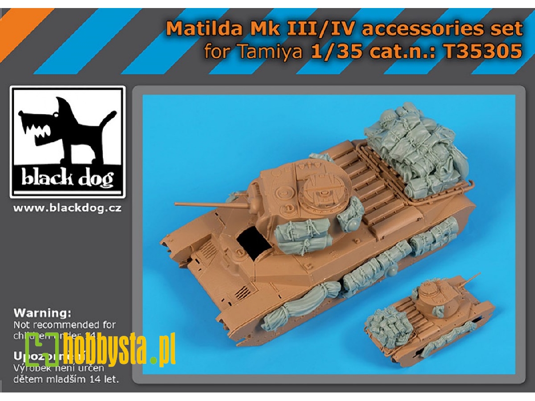 Matilda Mk Iii/Iv Accessories Set (For Tamiya) - zdjęcie 1