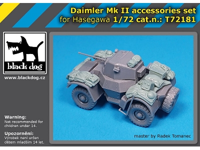 Daimler Mk Ii Accessories Set (For Hasegawa) - zdjęcie 1
