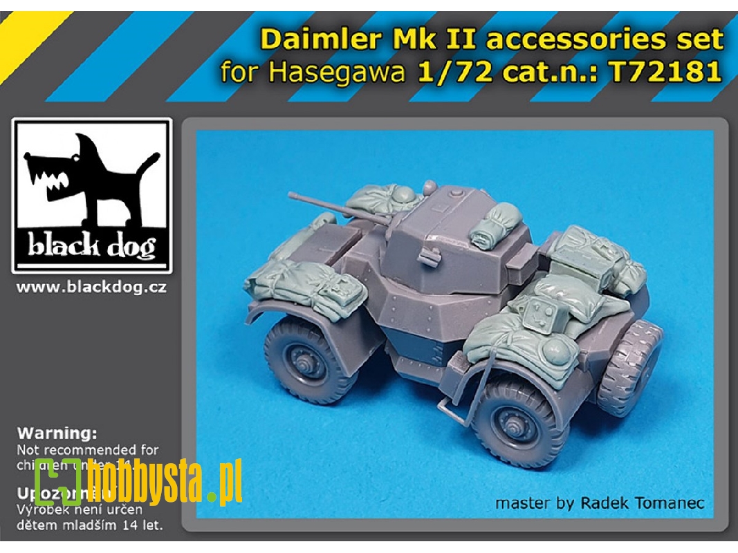 Daimler Mk Ii Accessories Set (For Hasegawa) - zdjęcie 1