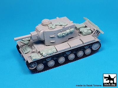 German Pz.Kpfw Kv-2/754 Accessories Set (For Trumpeter) - zdjęcie 3