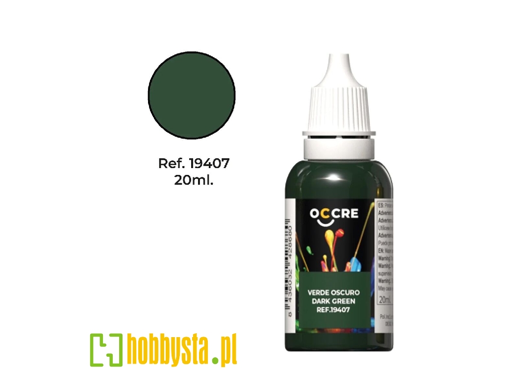 Occre 19407 Dark Green - zdjęcie 1 Occre 19407 Dark Green - zdjęcie 1