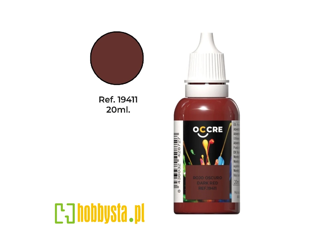 Occre 19411 Dark Red - zdjęcie 1 Occre 19411 Dark Red - zdjęcie 1
