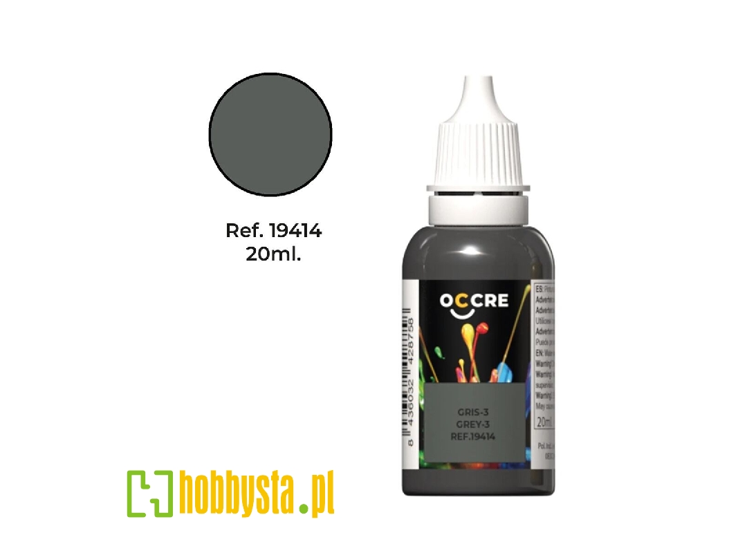 Occre 19414 Grey 3 - zdjęcie 1 Occre 19414 Grey 3 - zdjęcie 1