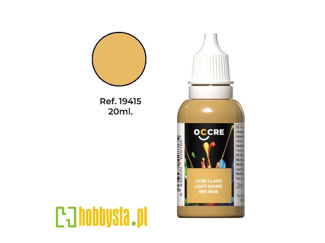 Occre 19415 Light Ocher - zdjęcie 1 Occre 19415 Light Ocher - zdjęcie 1