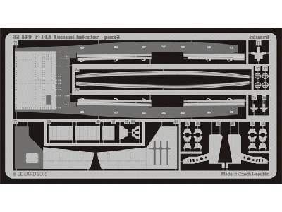  F-14A interior 1/32 - Tamiya - blaszki - zdjęcie 4