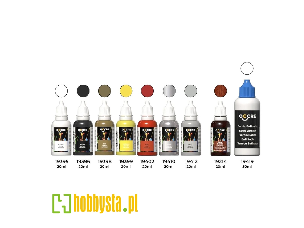 Occre 90565 Milan Tram Acrylic Paint Pack - zdjęcie 1