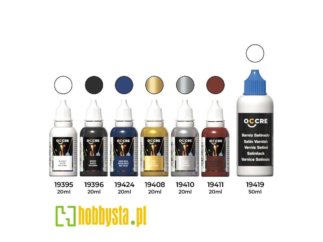 Occre 90566 Endeavour America's Cup Acrylic Paint Pack - zdjęcie 1