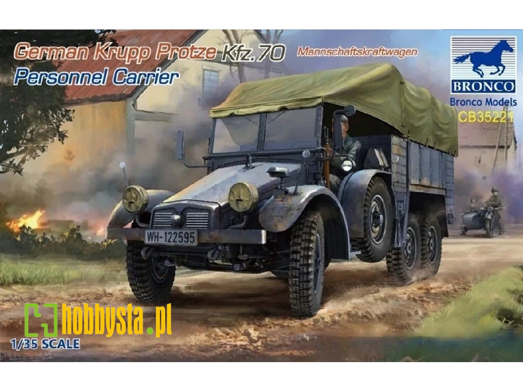 German Krupp Protze Kfz. 70 Personnel Carrier - zdjęcie 1