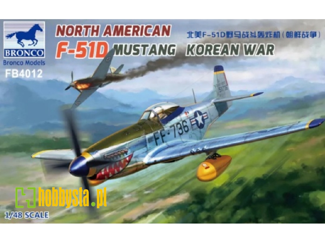 North American F-51D Mustang - wojna koreańska - zdjęcie 1 North American F-51D Mustang - wojna koreańska - zdjęcie 1