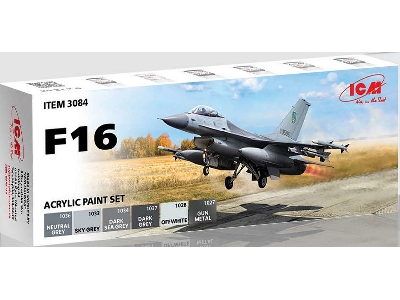 Acrylic Paint Set For F16 - zdjęcie 1