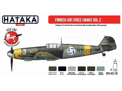 Htk-as118 Finnish Wwii Air Force Volume 2 - zdjęcie 3