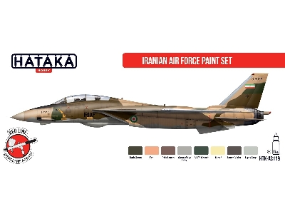 As119 Iranian Air Force Paint Set - zdjęcie 3
